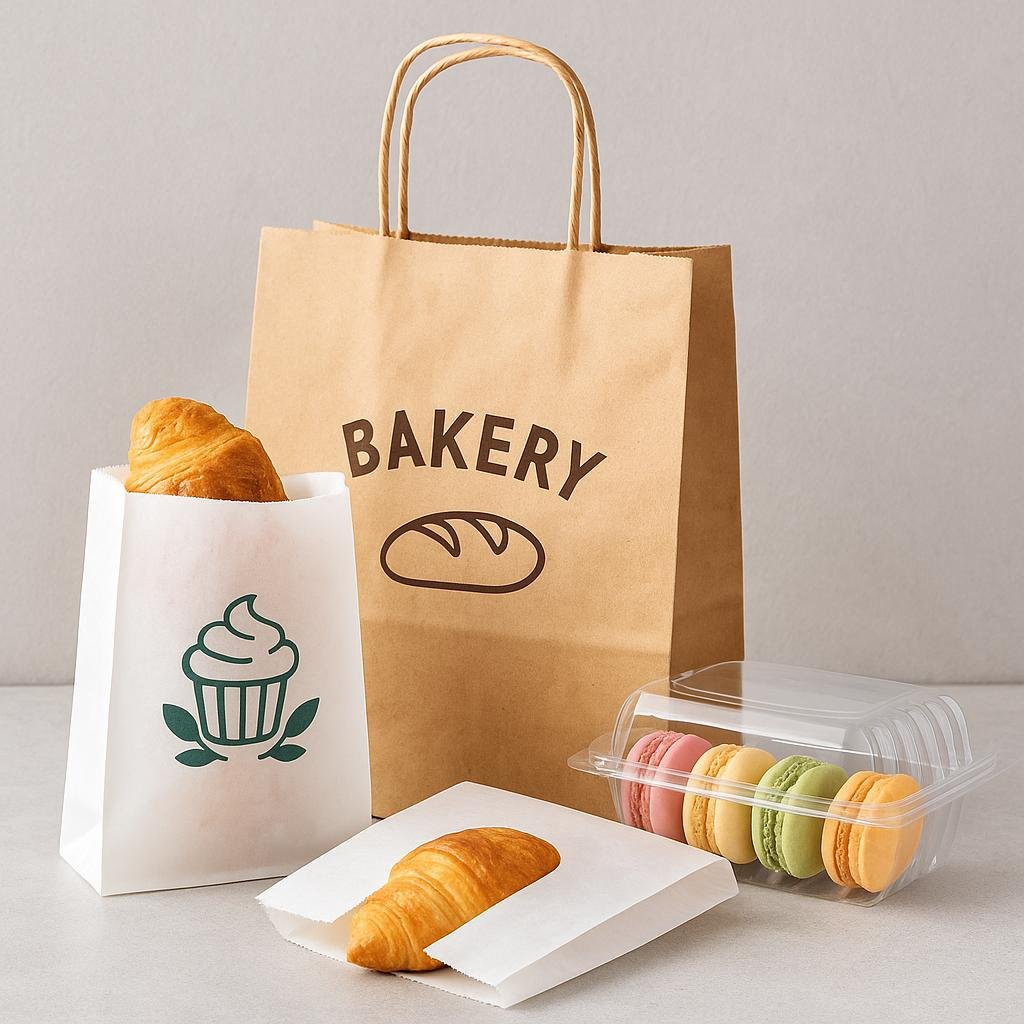 Bakery and Dessert Paper Bags Assortment1