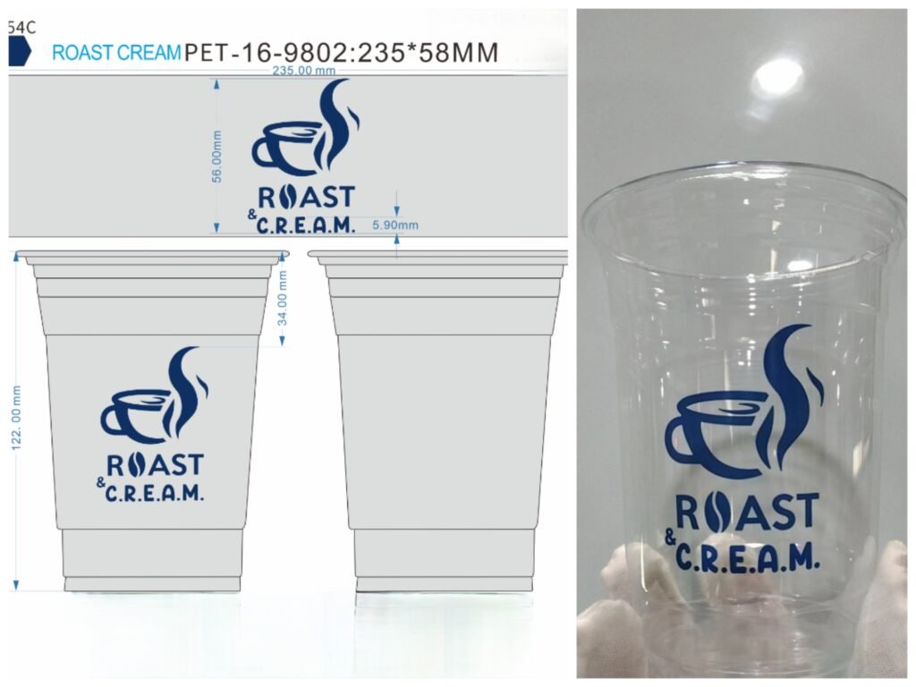 CUSTOM printing on Plastic Cups