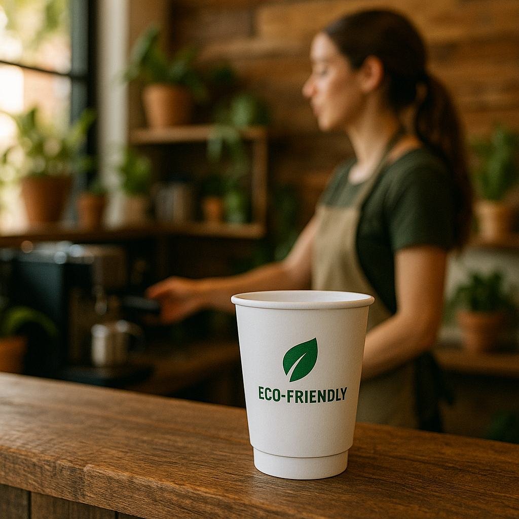 eco friendly double wall cup