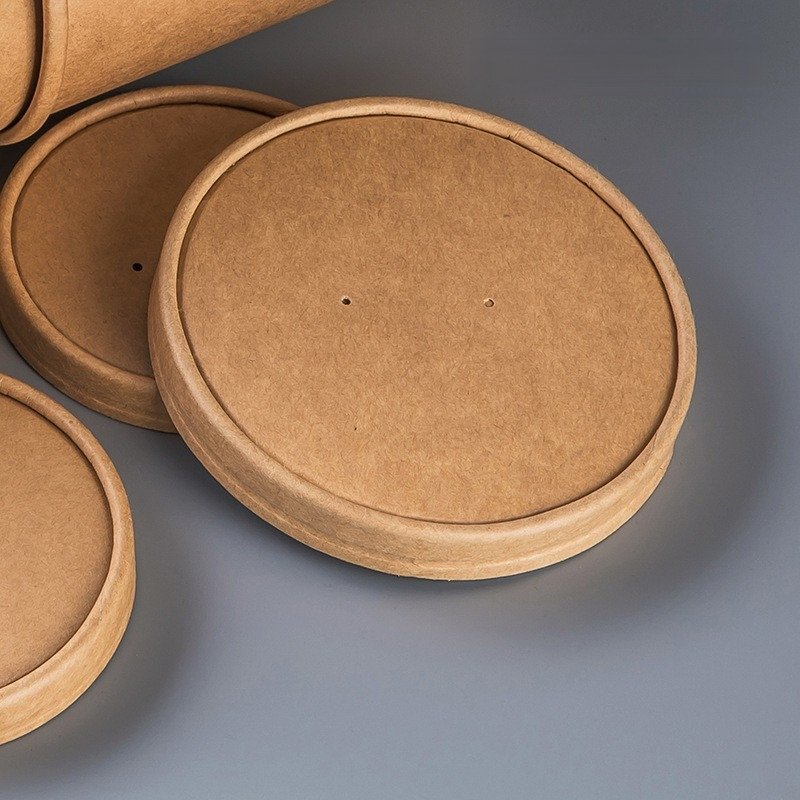 kraft paper lids