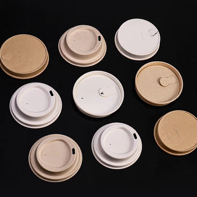 paper lids bagasse pulp lids