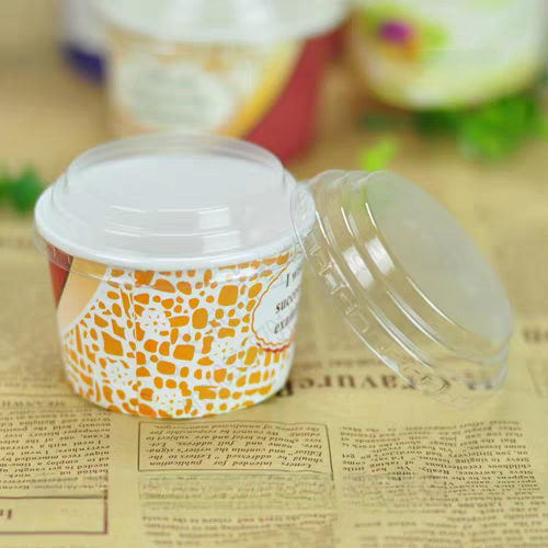 pet lid for ice cream cup