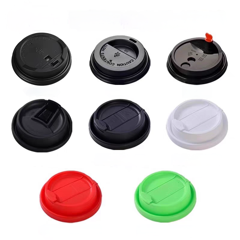 various hot cup plastic lids