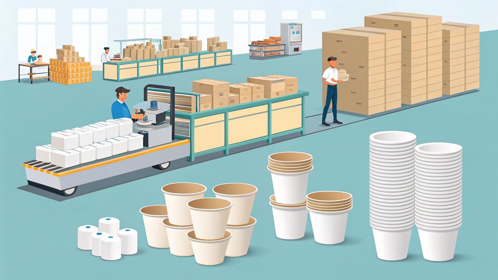 A customer happily holding a well-designed, sturdy coffee cup